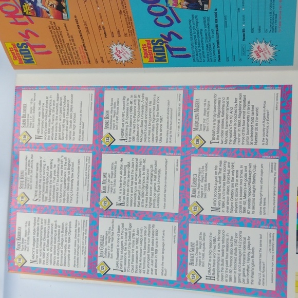 Sports Illustrated Kids Uncut Card - Picture 5 of 5